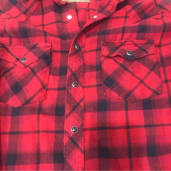 Wrangler women vintage retro western wear black pearl snap buttons size s - Picture 3 of 13